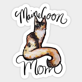 Maine Coon Mom Sticker